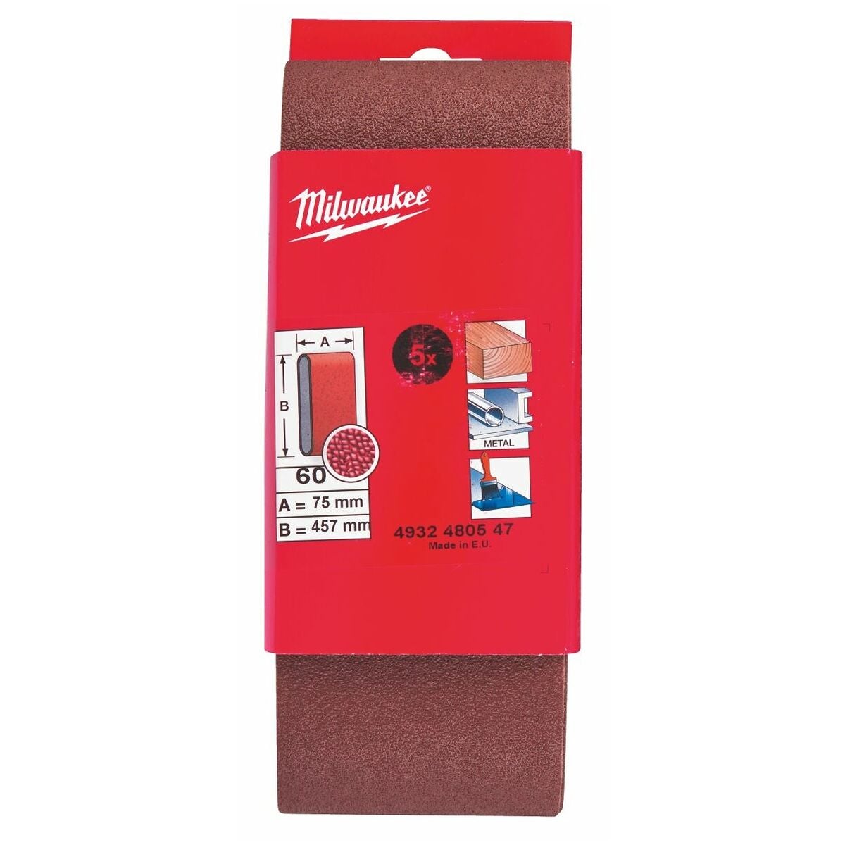 Slipband ädelkorund (A) K40