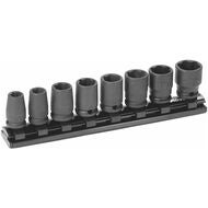 IMPACT-sats, 8 delar, sexkant, 3/8 tum Surface Drive