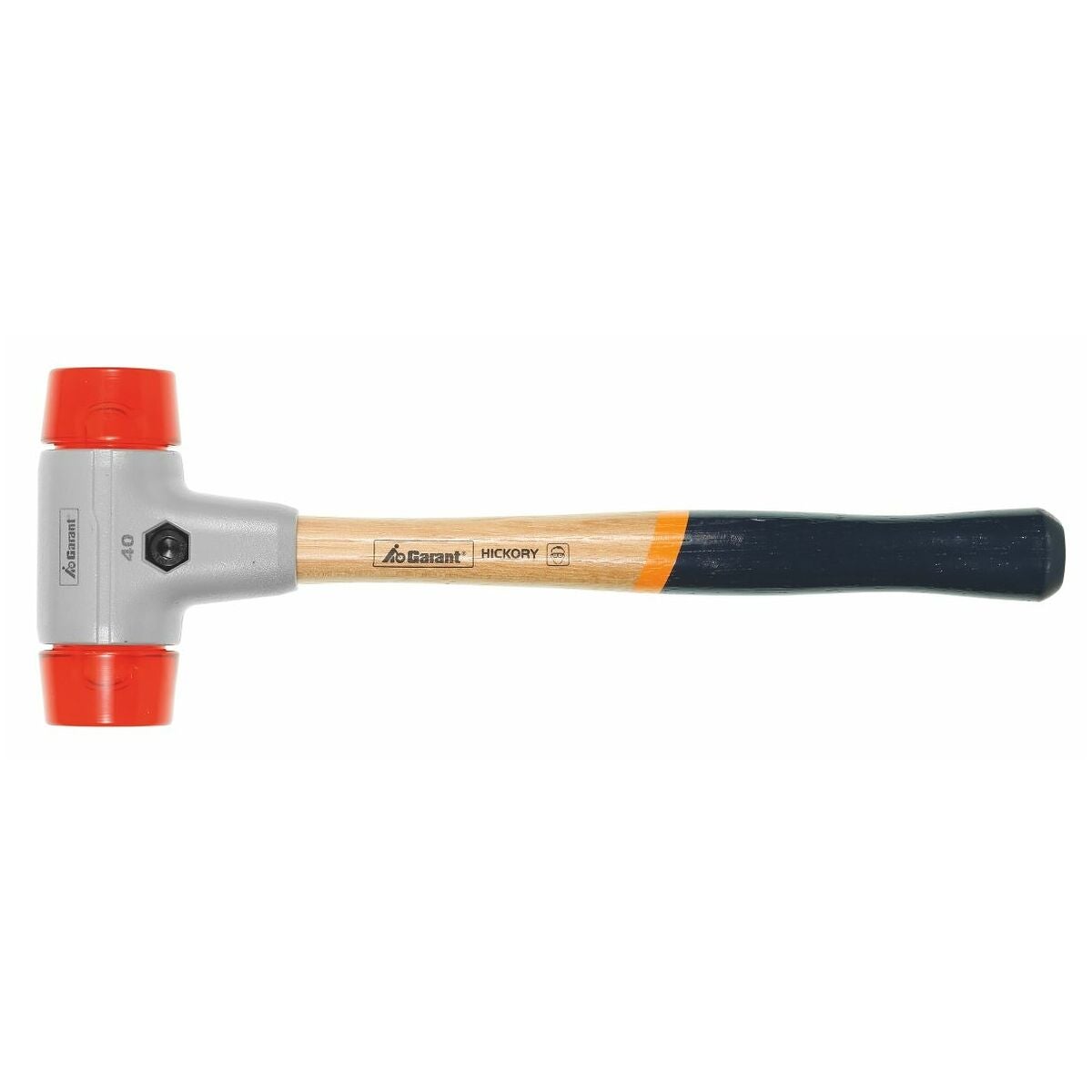 Skonhammare med plastinsatser röd