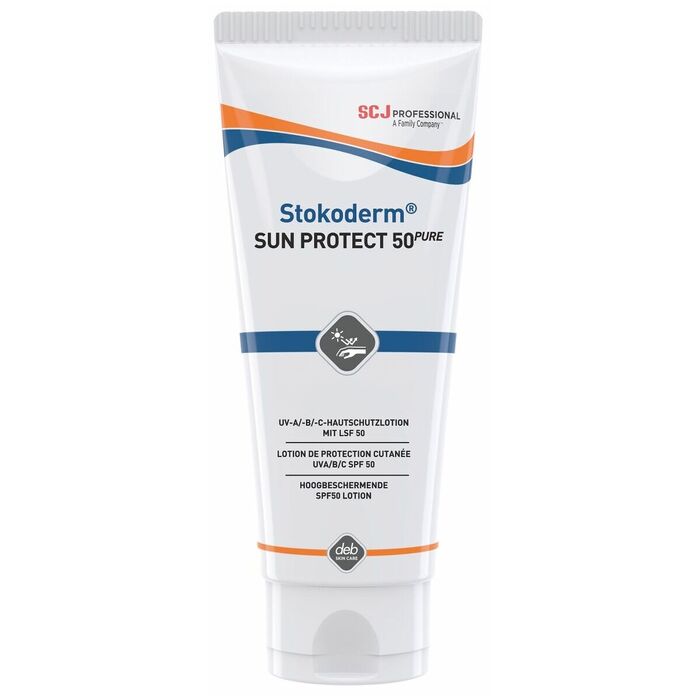 UV-skyddskräm Stokoderm Sun Protect 50 PURE 100 ml