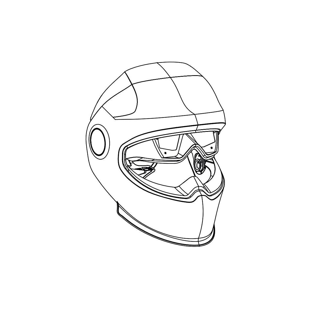 Täckglas-set, 5 delar helix clt, utvändig HELIX