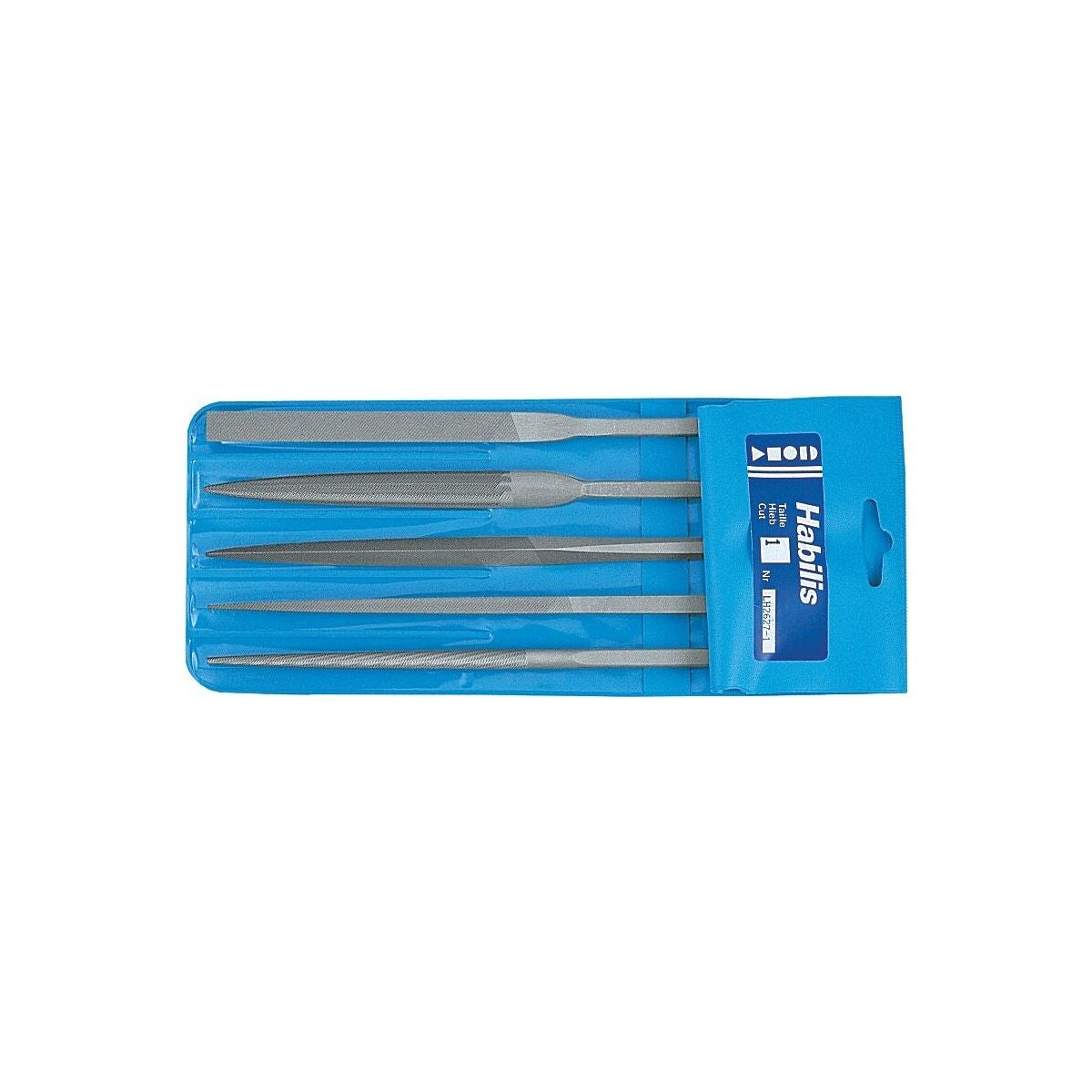 Habilis Precisionsfilar i sats Femdelad