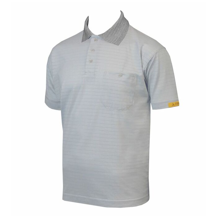 ESD herrpolotröja CONDUCTEX® Cotton Knit XL