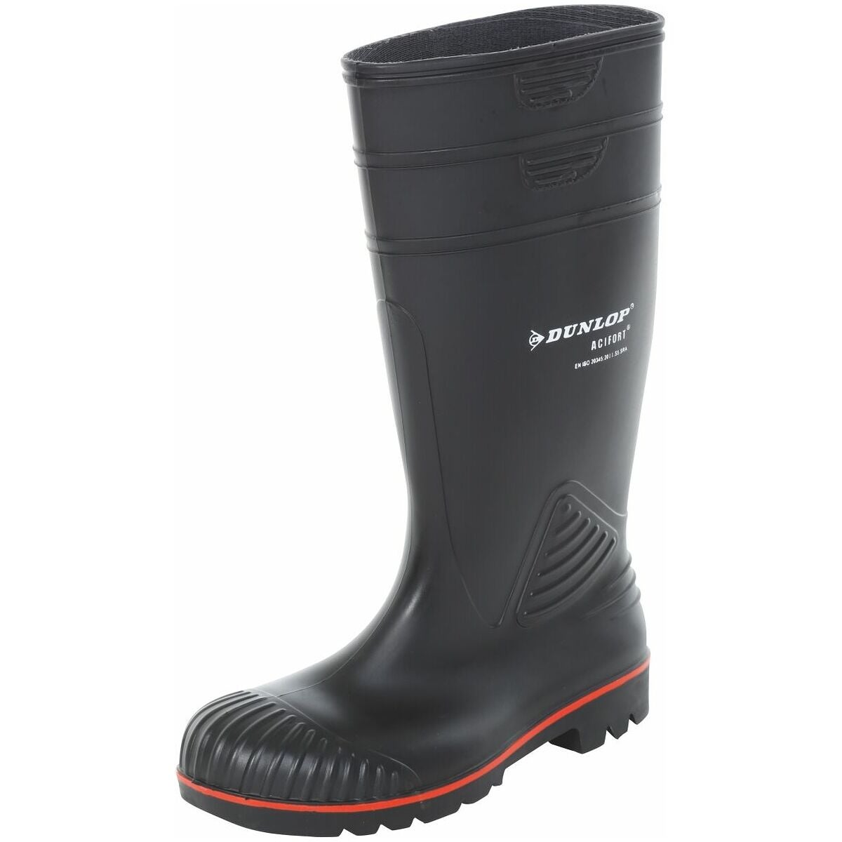 Skyddsstövlar svart DUNLOP ACIFORT HEAVY DUTY FULL SAFETY, S5