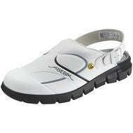 Yrkessko Clog vit/svart 37335, OB 41