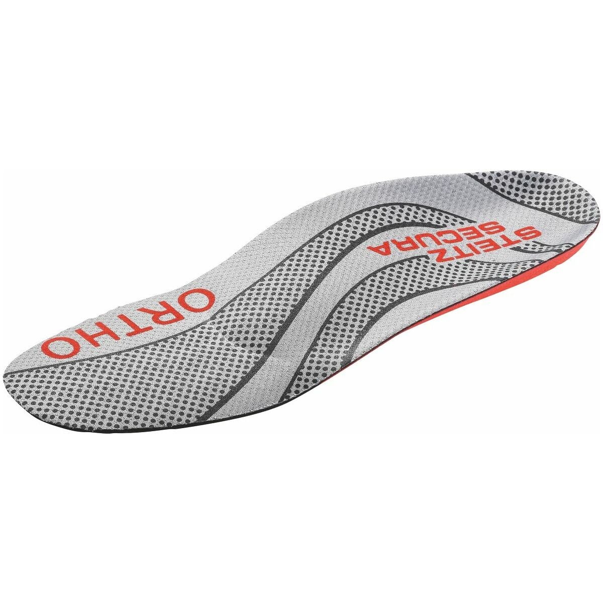 Inläggssulor gråa/röda Ortho-Soft ESD HIGH