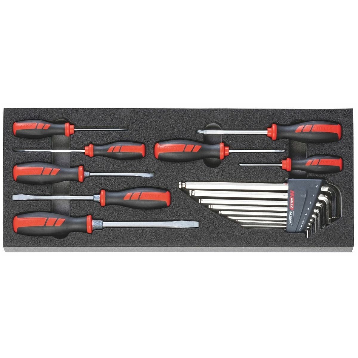 Sexkantvinkelskruvdragare / skruvdragarsortiment 17