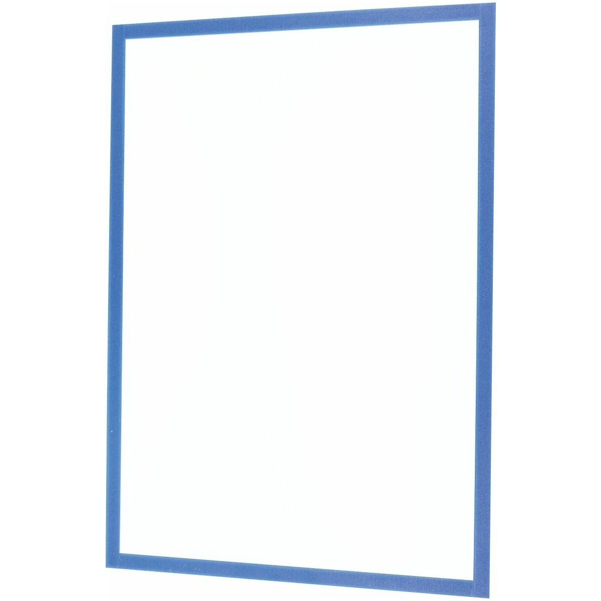 Genomskinlig mapp magnetisk A4 sats med 10 st BLUE