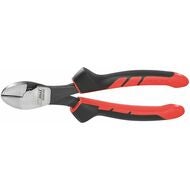 Kraftsidavbitare, blank, med grepphylsor 200 mm