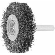 Rundborste med skaft Ståltråd 0,30 mm 50X15 mm
