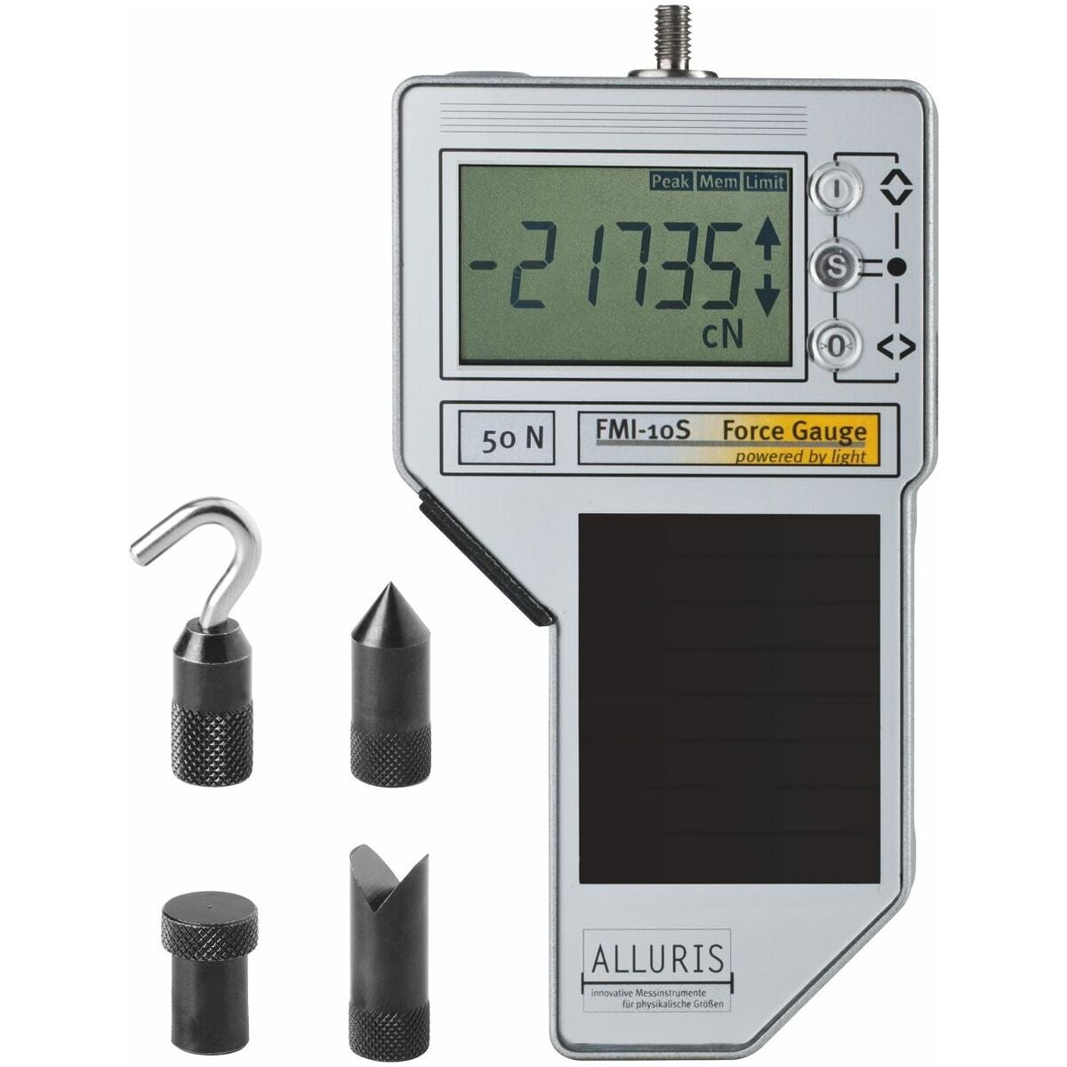 FMI-S10 Digitalt kraftmätinstrument (Solar)