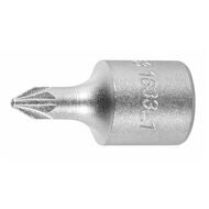 Skruvdragarinsats för Pozidriv, 1/4 tum