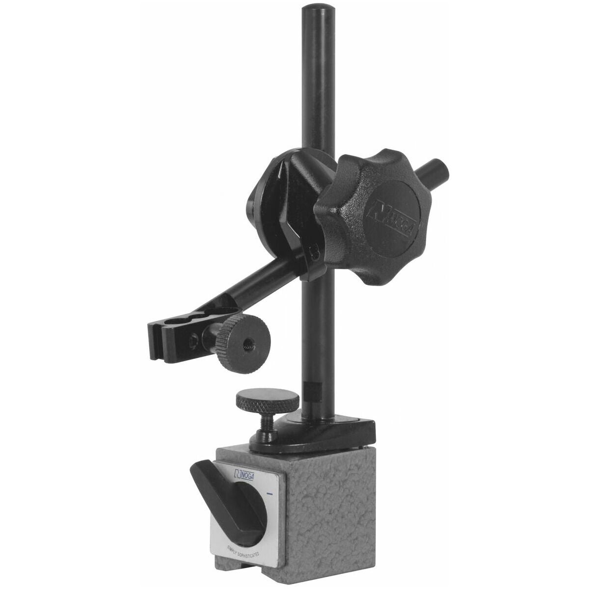 Mätstativmed finjustering på magnetfot