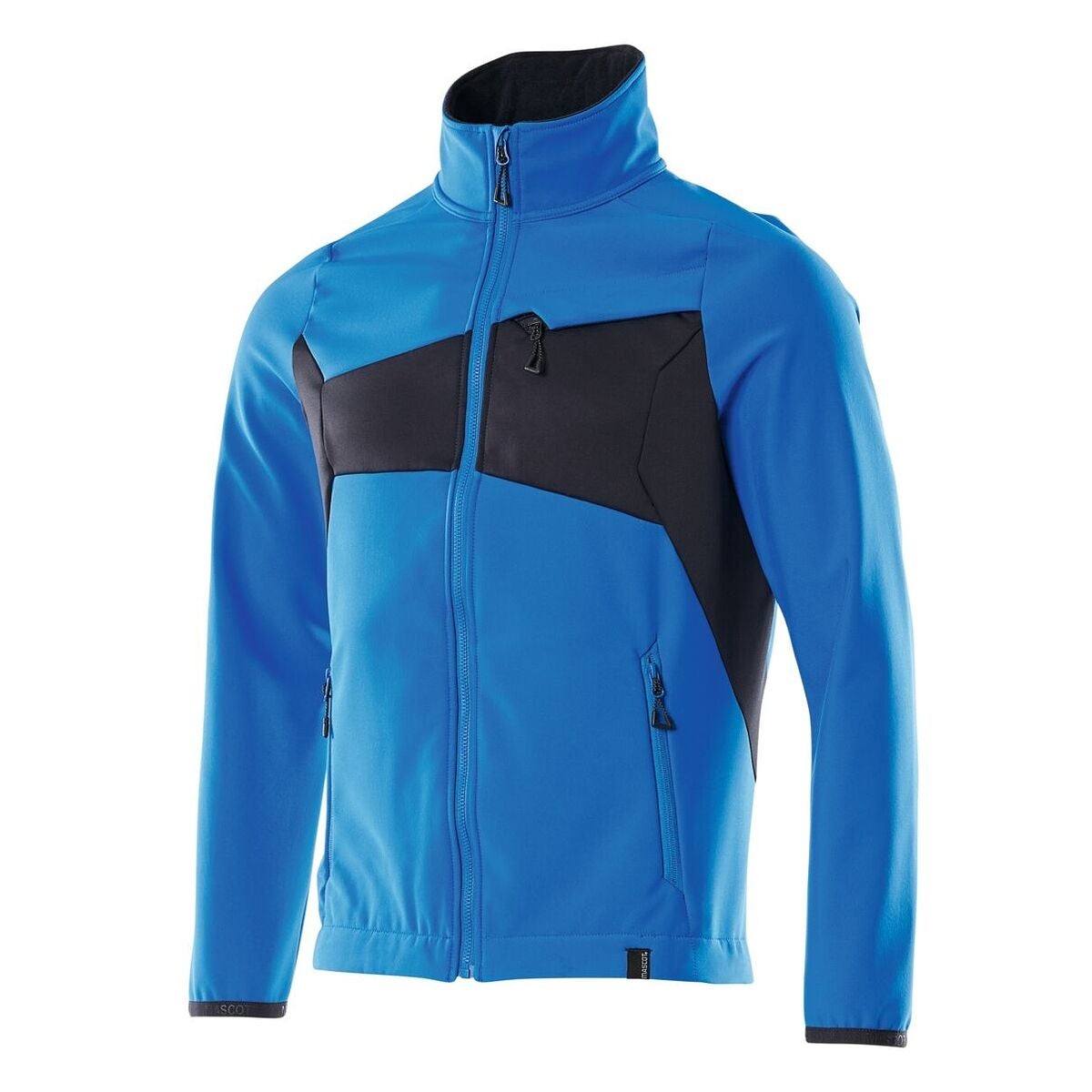 Softshelljacka ACCELERATE azurblå / svartblå