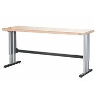 Elektriskt höjdjusterbar arbetsplats (2 lyftpelare) Bärförmåga max. 500 kg 2000