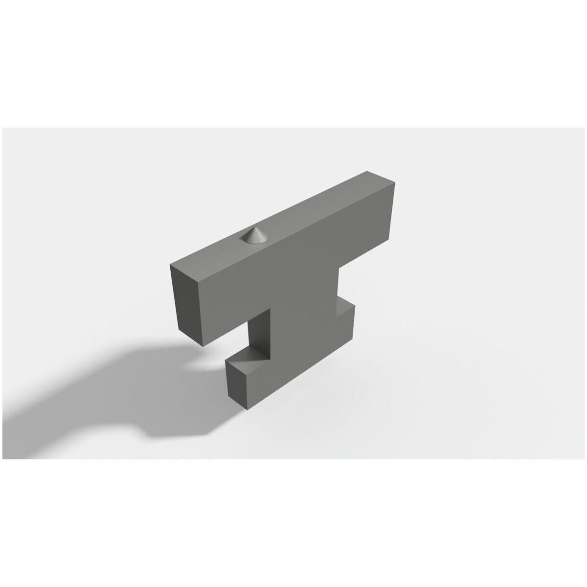 Tecken-segment Typhöjd 2 mm .