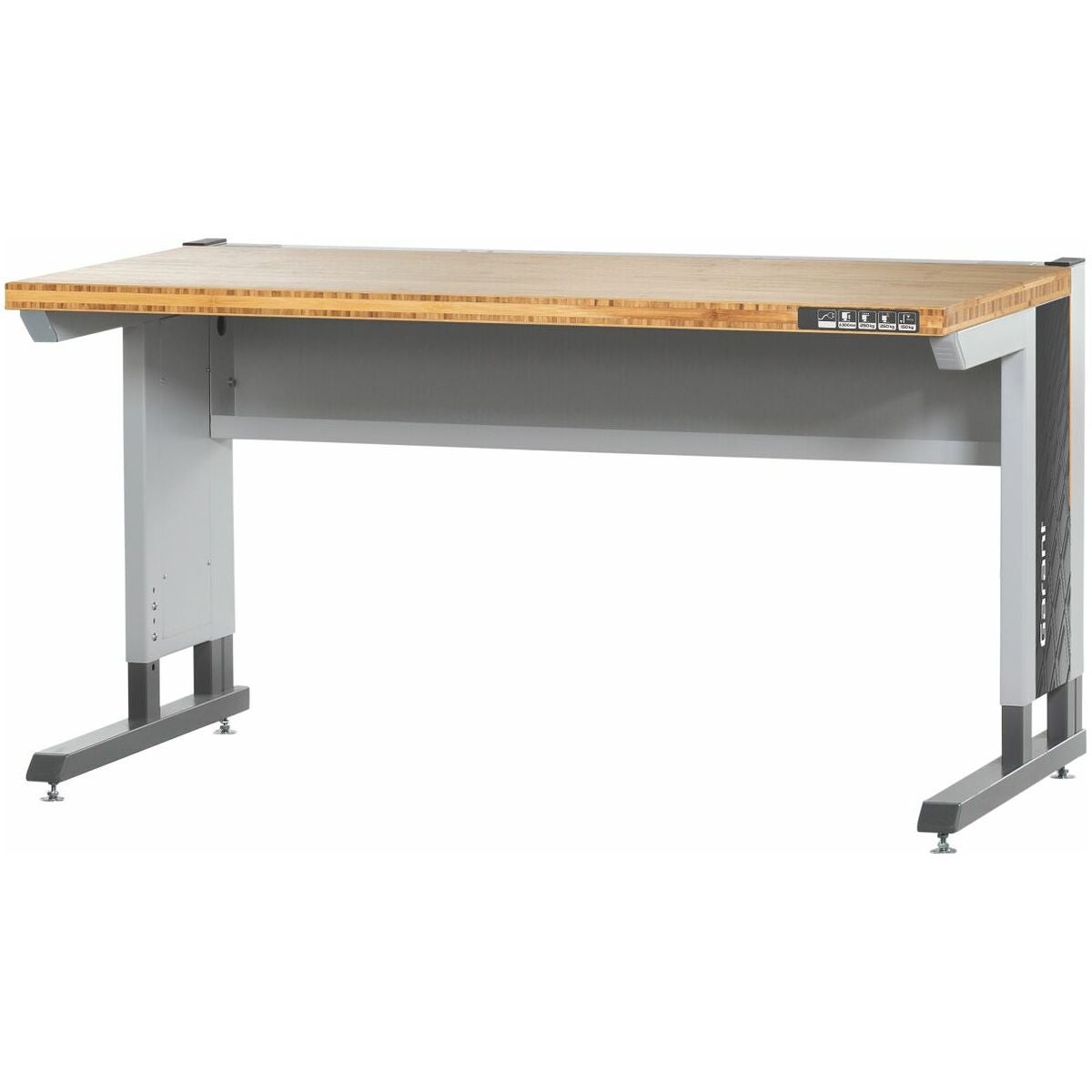 Workstation mLevel med bambuskiva