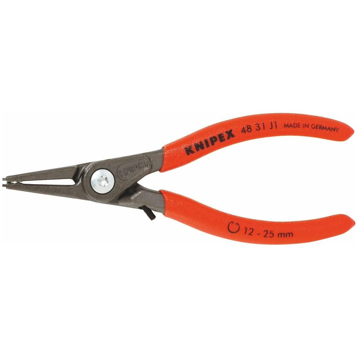 Precisions-låsringstång med begränsningsanslag