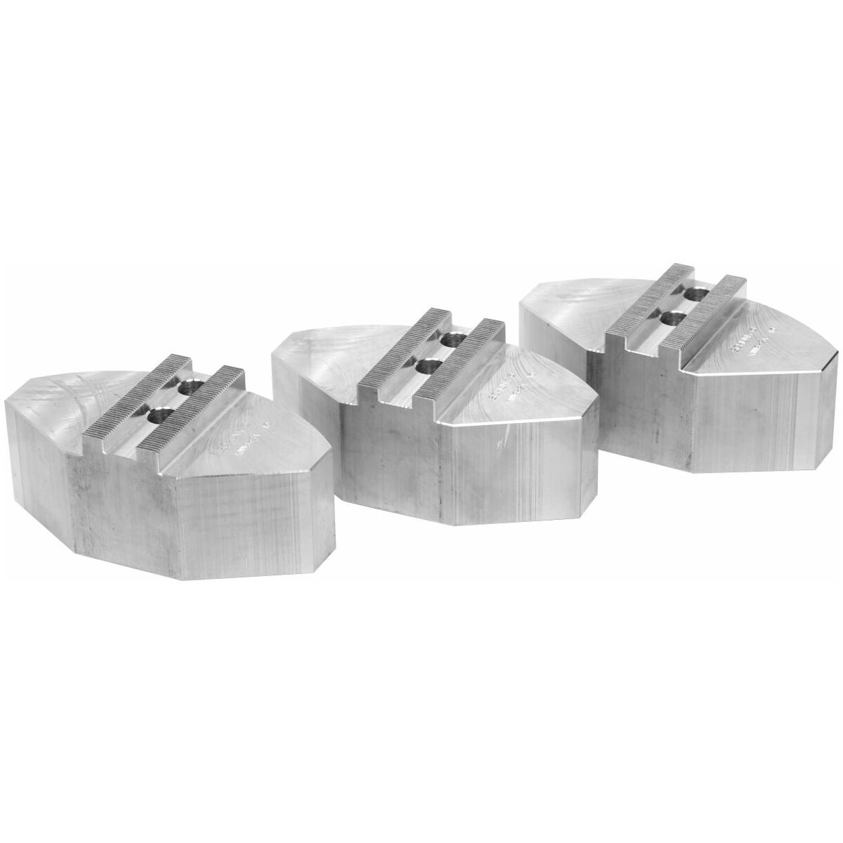 Segmentbackar, sats 3 delar, Aluminium