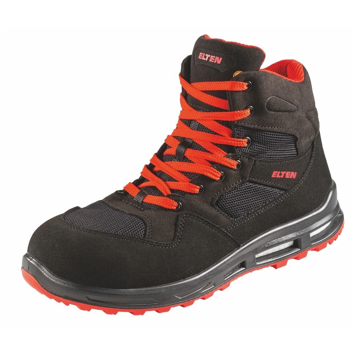 Snörkänga svart/röd LAKERS XXT Mid ESD, S1P