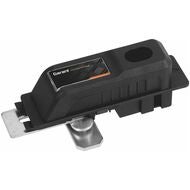 Skjuthandtag för bildskärmsskåp utan låscylinder