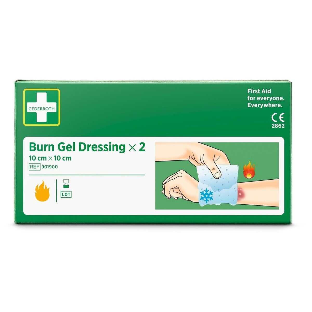 Burn Gel kompresser