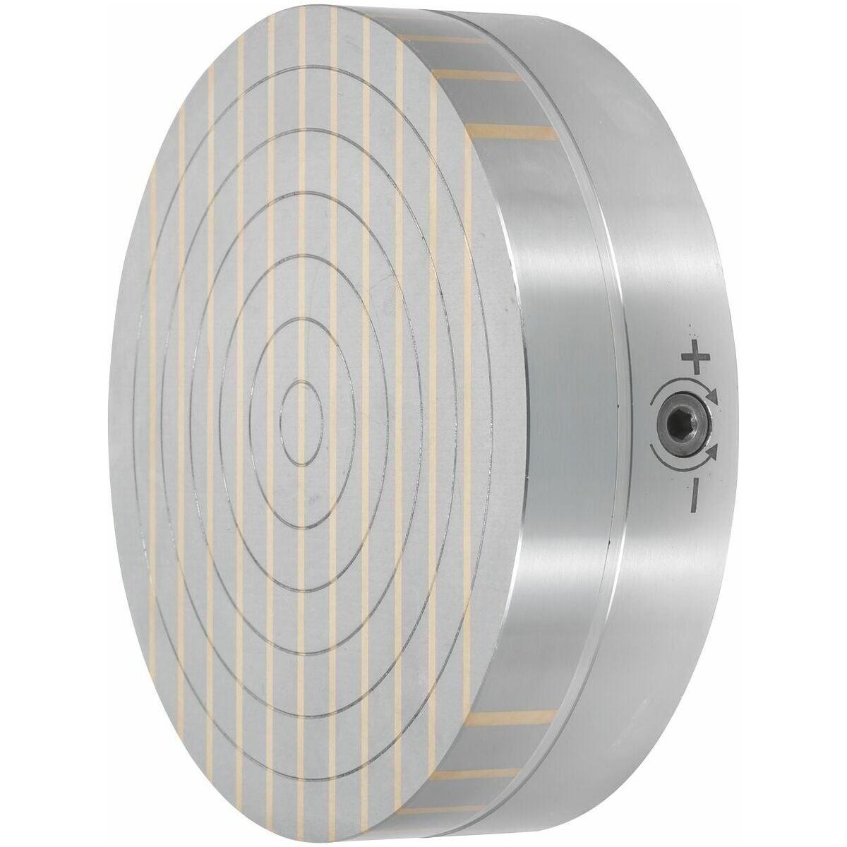 Permanent magnetchuck, med parallellpoldelning