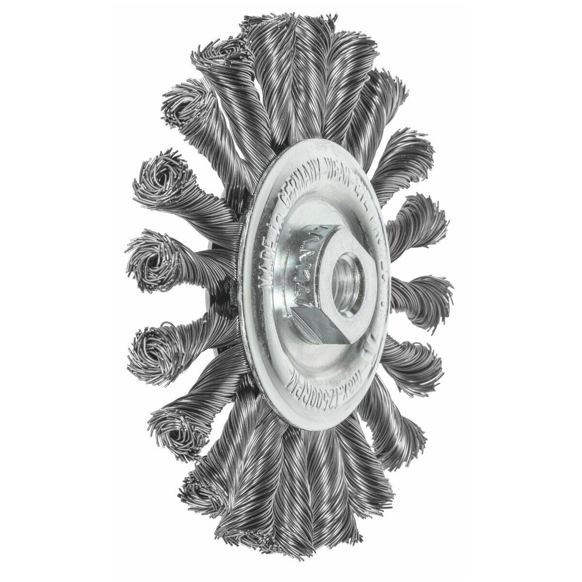 Rundborste Växelvirning, ståltråd 0,50 mm 125XM14 mm