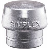 SIMPLEX skonhammare mjukmetallinsats 60 mm