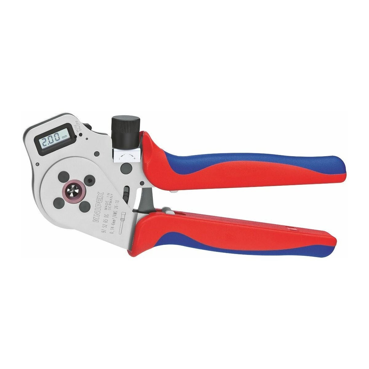 Fyrdornspresstång DigiCrimp, 2K-handtag