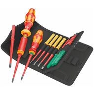 Momentmejselsortiment, 16-delars Helt VDE-isolerad