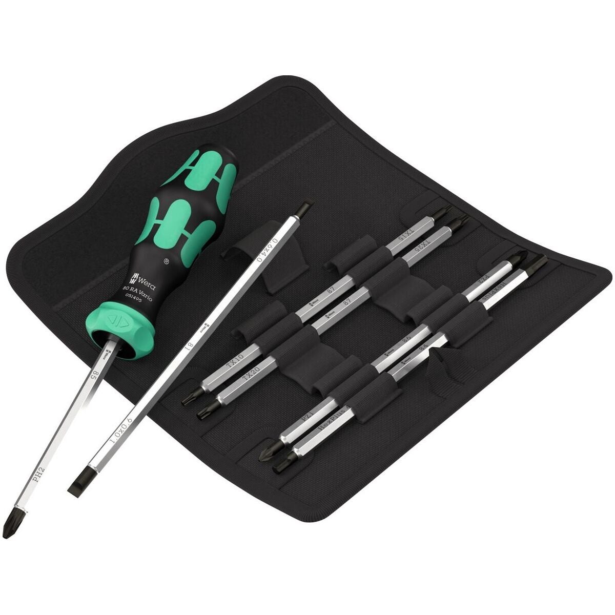 Montagemejselsats med spärrfunktion