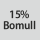 Tygsammansättning: 15% bomull