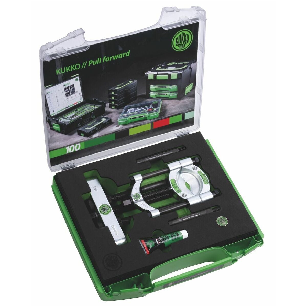 Kap- och avdragaranordningssortiment