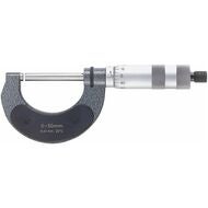Bygelmikrometer med hög precision och 50 mm spindelväg 0-50 mm