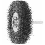 Rundborste med skaft Ståltråd 0,20 mm 70X16 mm