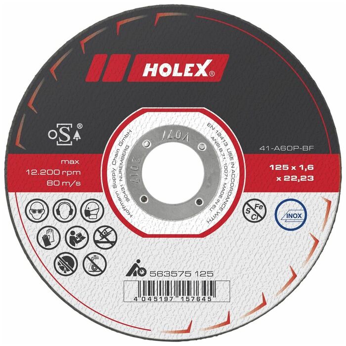 HOLEX Pro kapskiva TUNN 125 mm