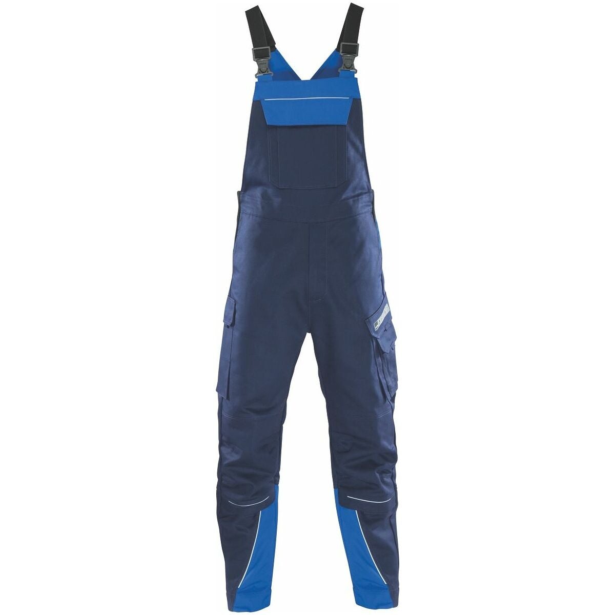 Multinorm-hängselbyxa PRO-LINE marin / kornblå