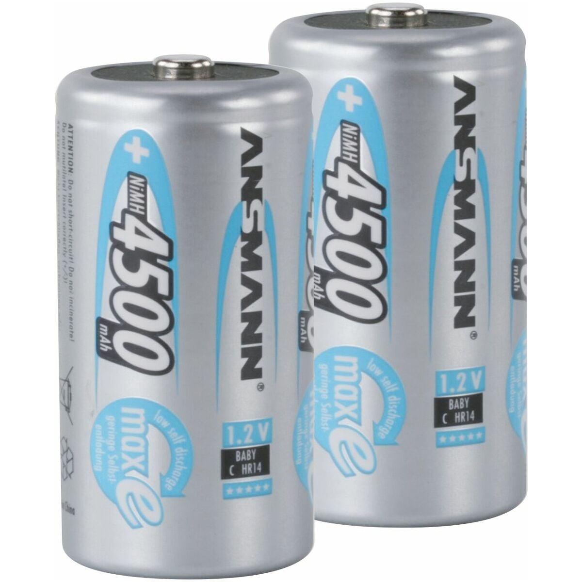 NiMH-battericellset uppladdningsbart förladdad LR14