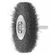 Rundborste med skaft Ståltråd 0,20 mm 80X18 mm