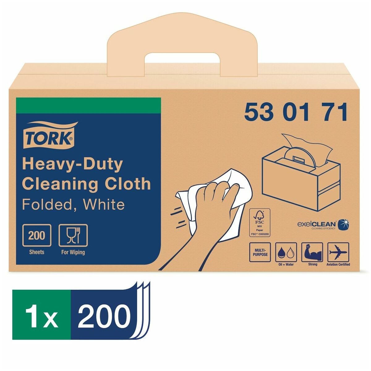 Extrea Starka rengöringsdukar