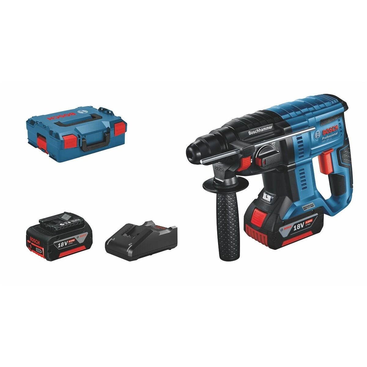 Sladdlös borrhammare