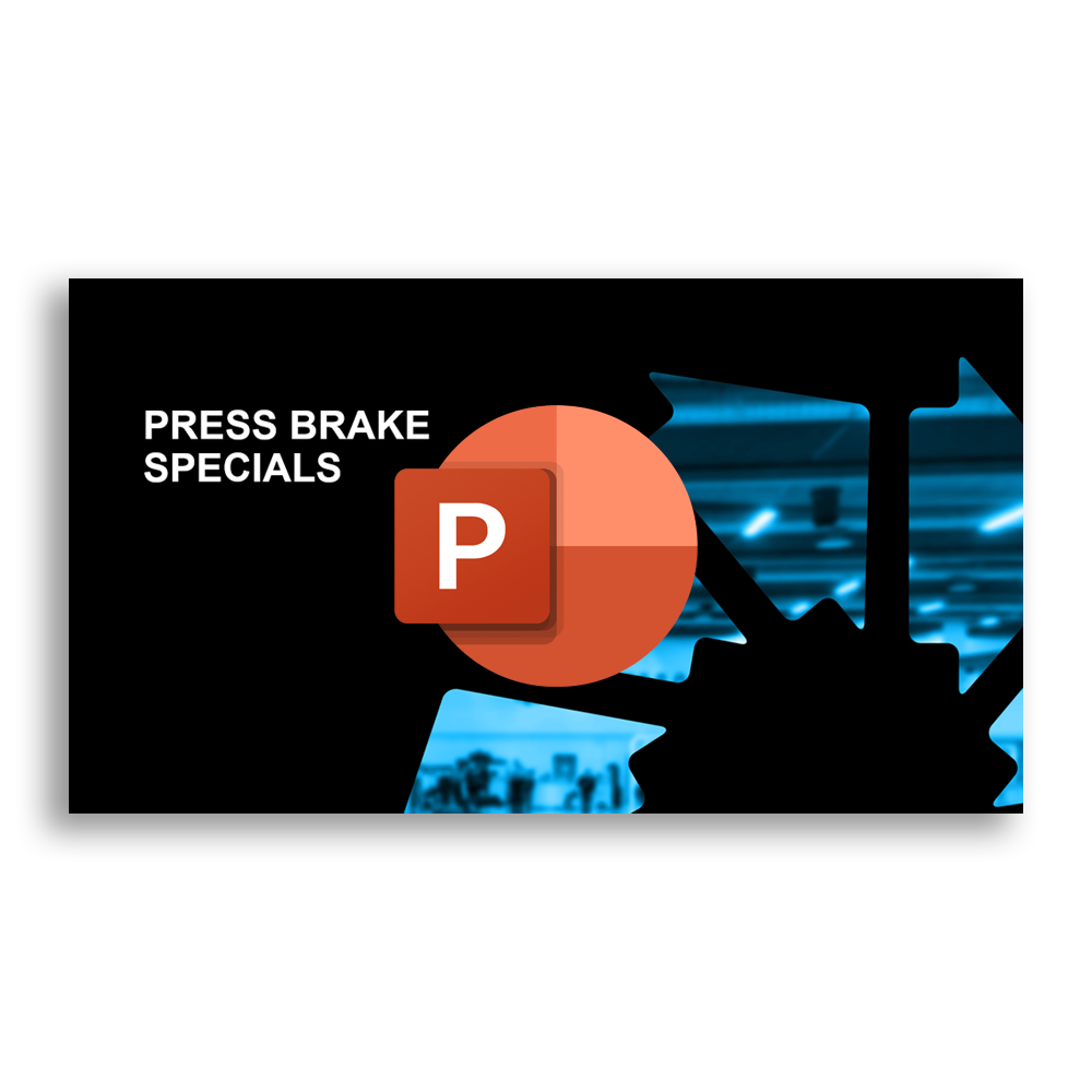 Press Brake Specials presentation