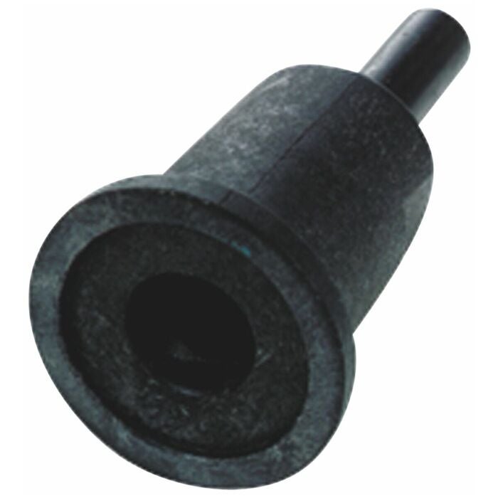 Gummirondell skaft-⌀ 6 mm hårt 50 mm