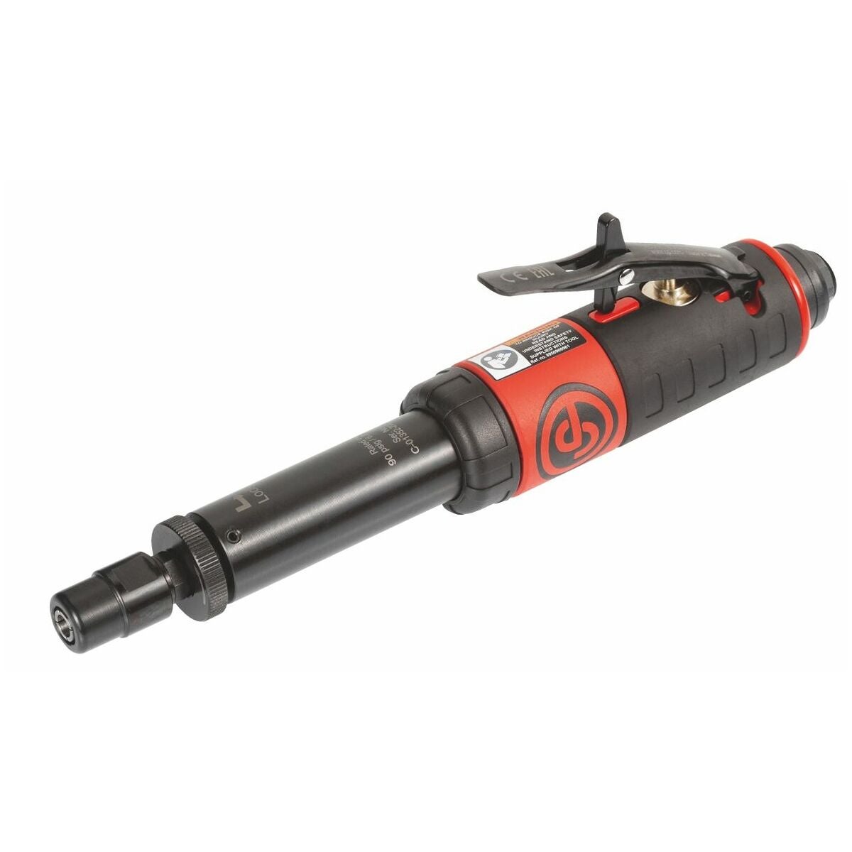 Tryckluftsdriven rakslipmaskin, spännhyls-⌀ 6 mm Lång