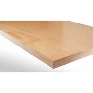 GARANT GreenPlus arbetsskiva, tjocklek 50 mm av Multiplex-bok Djup 800 mm