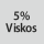 Tygsammansättning: 5 % viskos