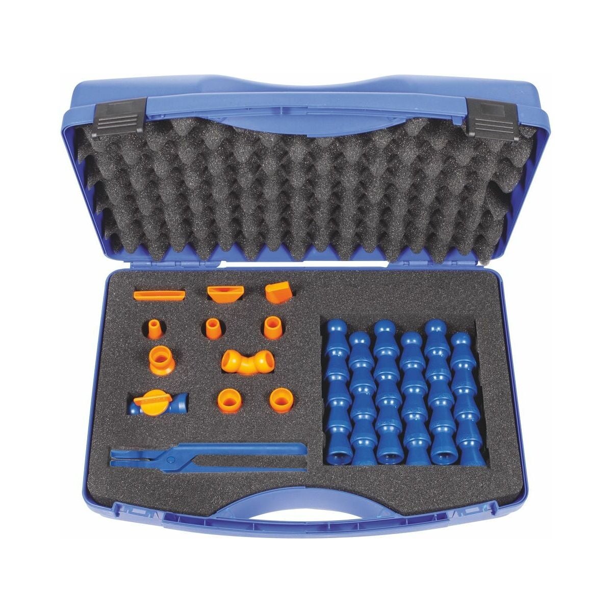 Slangsystemsortiment för kylmedel inklusive väska