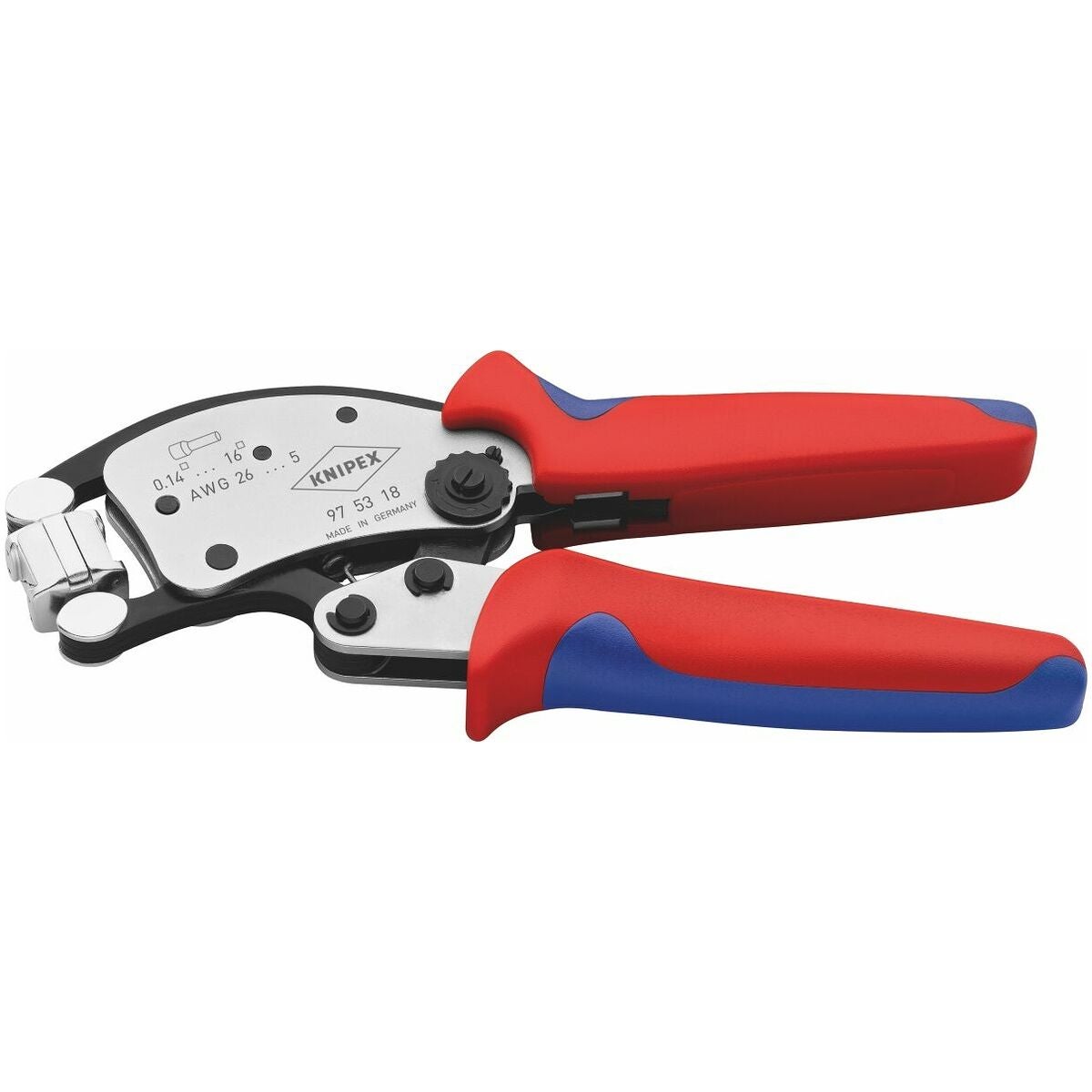 Presstång Twistor® 16 för ledarändhylsor