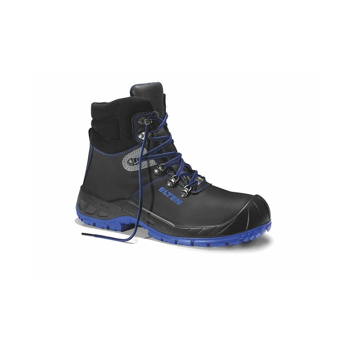 Snörkänga svart/blå ALESSIO Mid ESD, S3 38